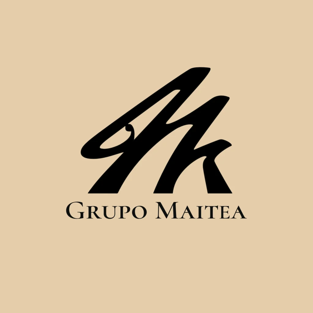 Identidad visual y logotipo de grupo Maitea, referencia en Bizkaia, diseño de Branding.